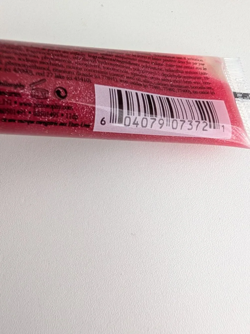 Philosophy Tinsel Town High-Gloss Flavor Lip Shine Lip Gloss SEALED